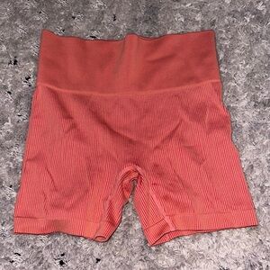 Women's size M Coral High-Waisted Shorts